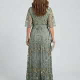 Robe Maxi Dos Nu Fleurie Célestine