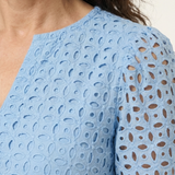Robe Midi à Manches Courtes Bérangère