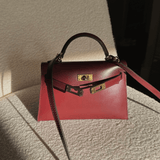Mini sac bordeaux