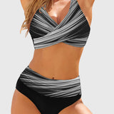 Bikini Graphique Noir et Blanc Mélanie