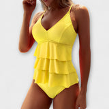 Tankini Corail à Volants Élise