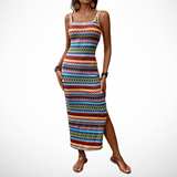 Robe Longue Bohème Colorée Maya