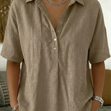 Blouse avec Col et Détails Boutonnés Willow