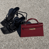 Mini sac bordeaux