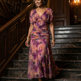 Robe Midi Décontractée à Épaules Dénudées Carine