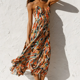 Robe Midi Éclat Coloré
