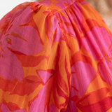Robe Midi à Manches Bouffantes Honorine