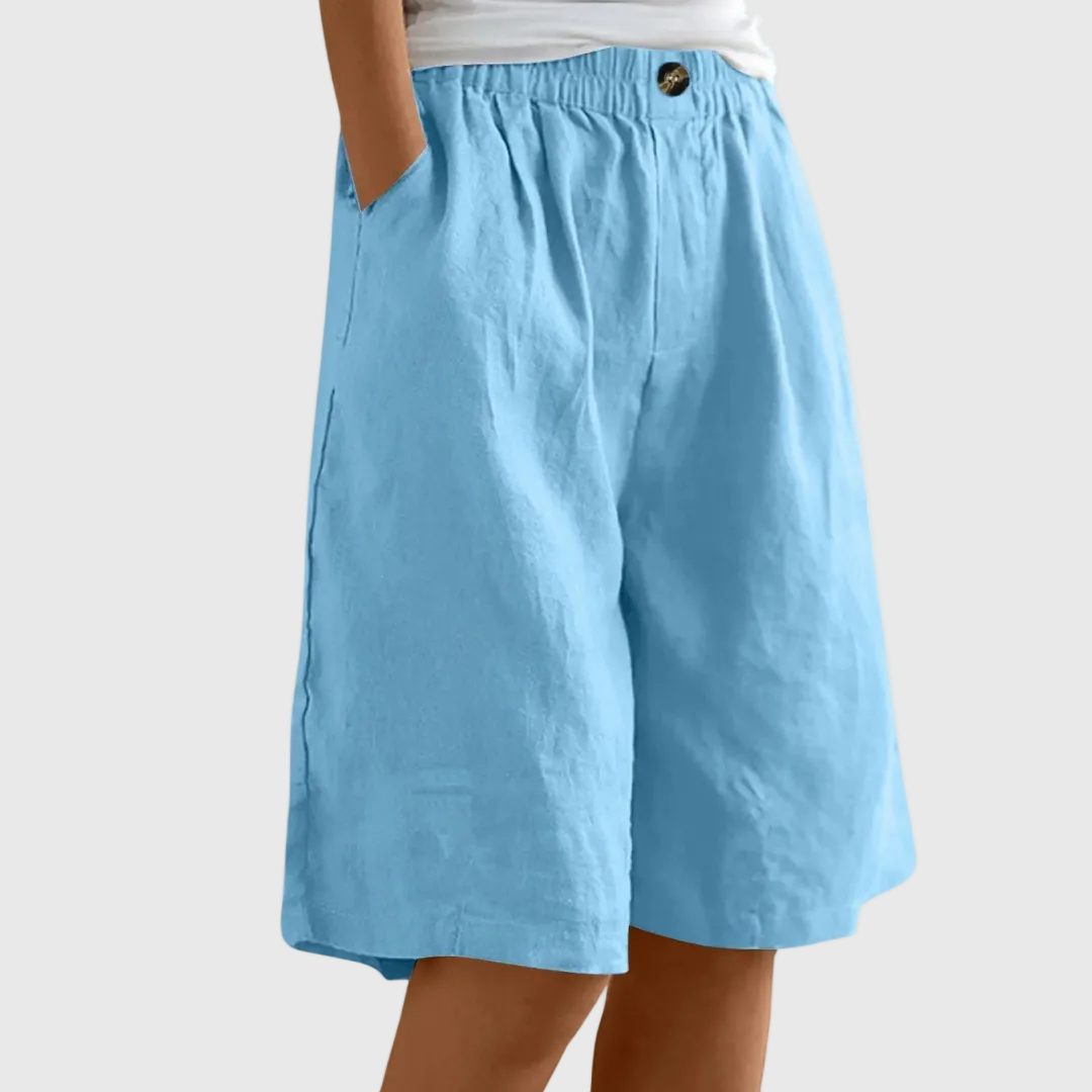 Short Ample Taille Élastique Ella