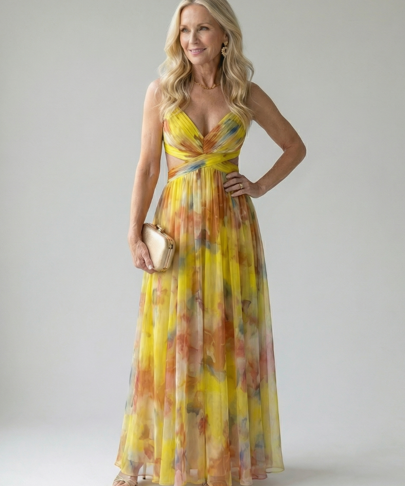 Robe Maxi Portefeuille Iseult