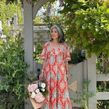 Robe Midi à Imprimé Cachemire Salomé