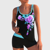 Tankini Roses Violettes Sidonie