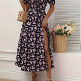 Robe Élégante Florale Chloé