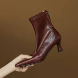 Bottines à Talon Élégant