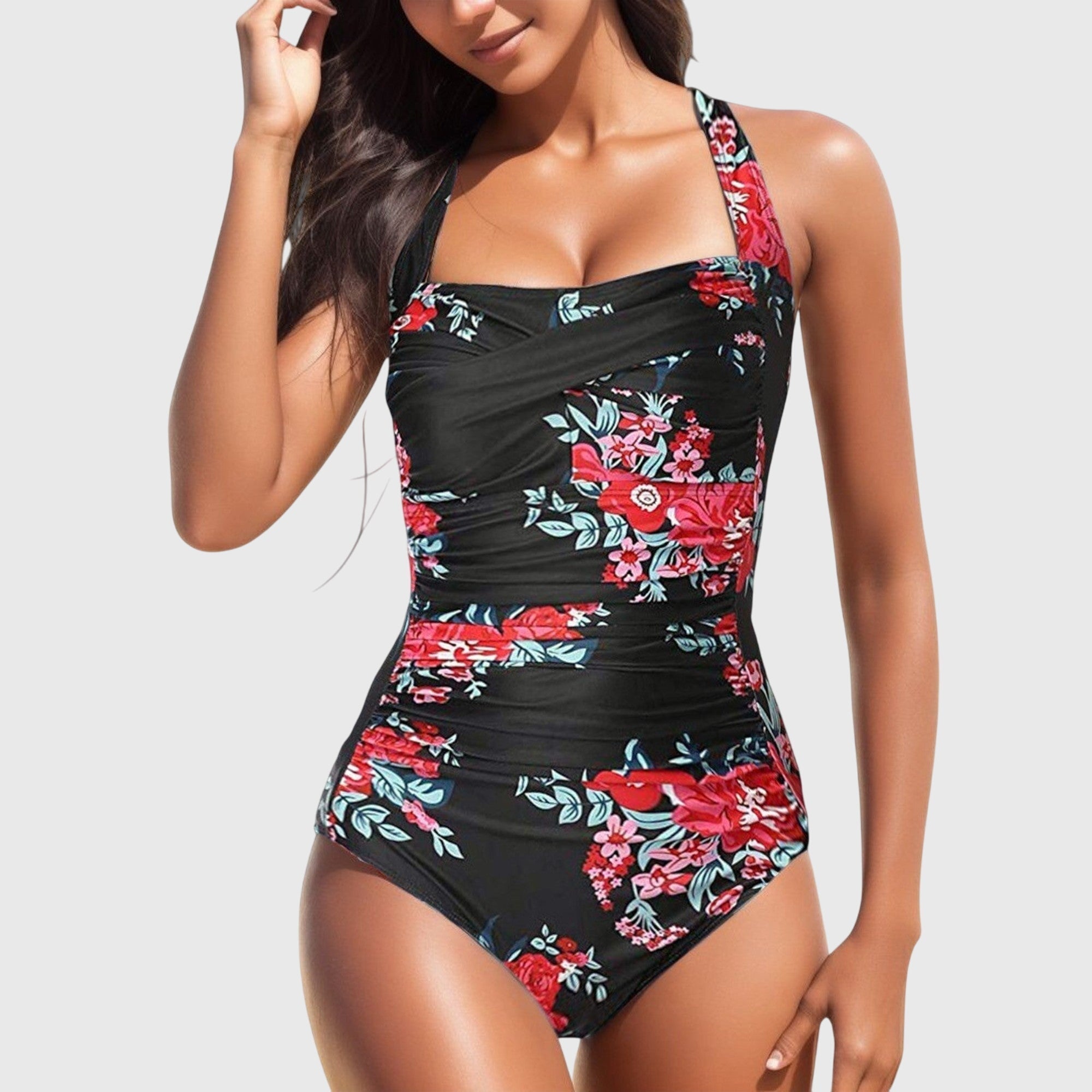 Maillot Feuillage Vert Capucine