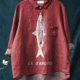 Chemise Élégante à Motif Adèle