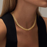 Collier maille cubaine