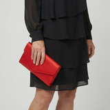 Robe Superposée Épurée Longueur Genou Lila