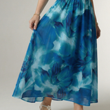 Robe Midi Dos Nu Froncée Sylvine