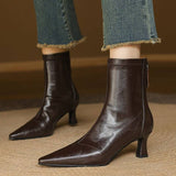 Bottines à Talon Élégant