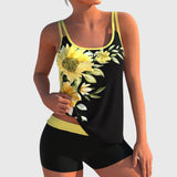 Tankini Roses Violettes Sidonie