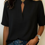 Blouse Chic à Col en V Margaux