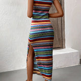 Robe Longue Bohème Colorée Maya