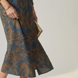 Robe Midi Portefeuille Lune