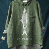 Chemise Élégante à Motif Adèle