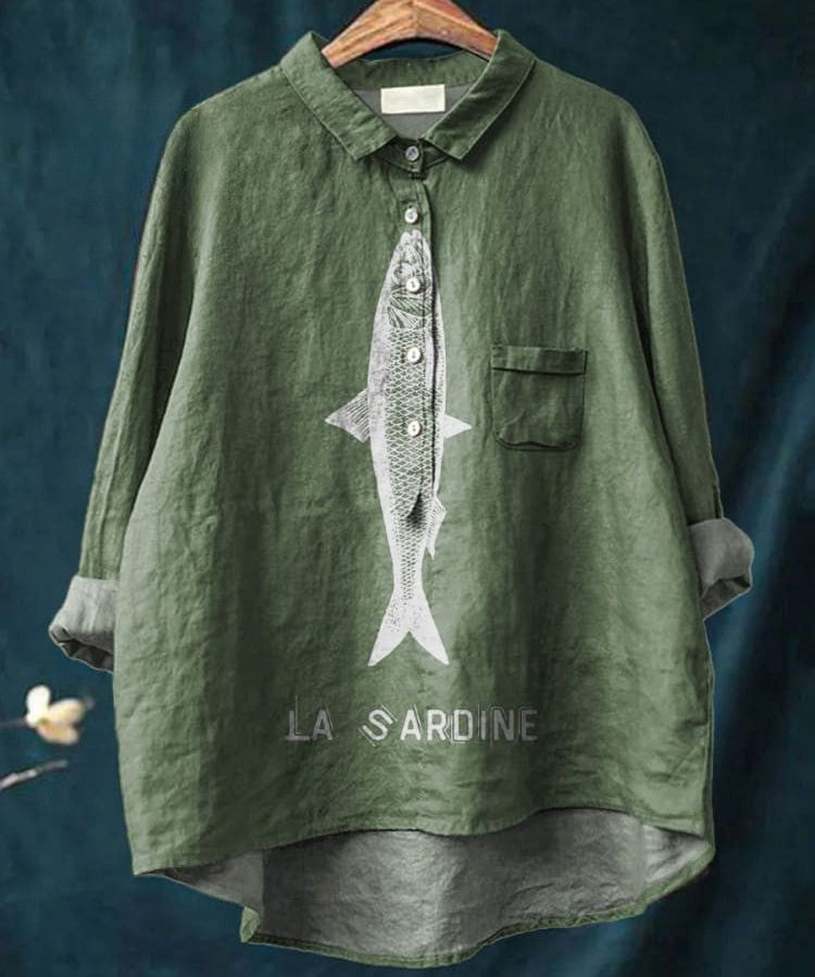 Chemise Élégante à Motif Adèle