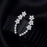 Boucles d'oreilles florales intemporelles