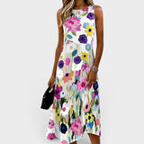 Robe Fleurie Élégante Nora