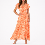Robe Longue Fleurie Élina