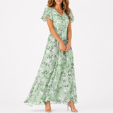 Robe Longue Fleurie Élina