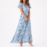 Robe Longue Fleurie Élina
