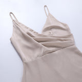 Robe Élégante Fendue Victorine