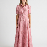 Robe Chemise Maxi Florale Séverine