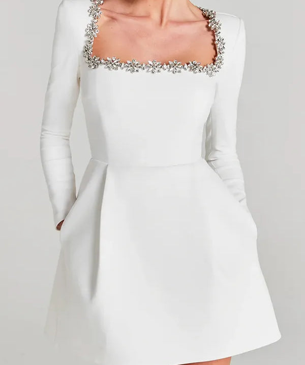 Robe Mini en Velours