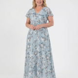 Robe Maxi en Mousseline Florale Ismérie