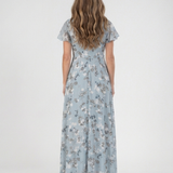 Robe Maxi en Mousseline Florale Isaure