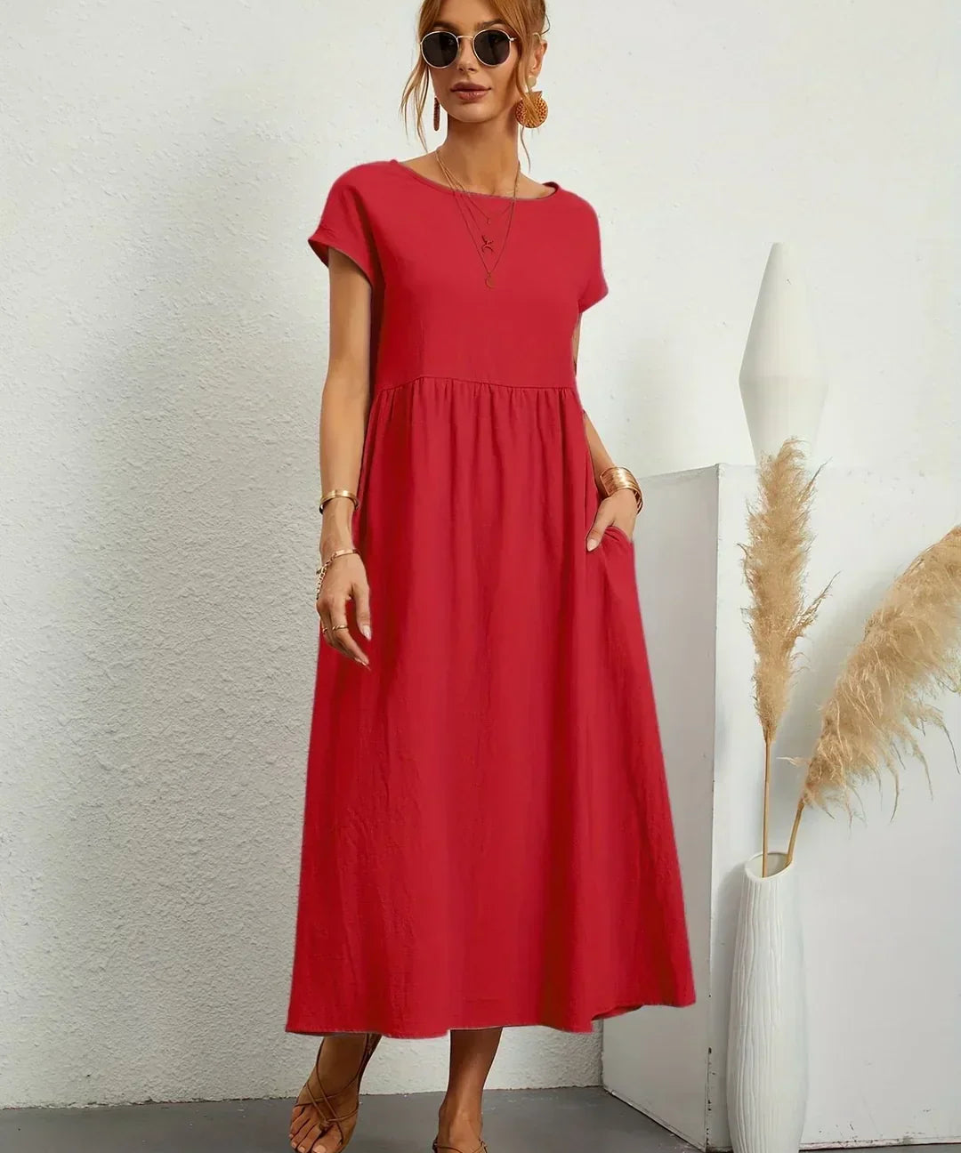 Robe Élégante Satinée