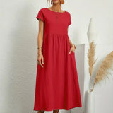Robe Élégante Satinée