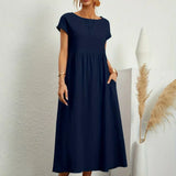 Robe Élégante Satinée