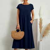 Robe Élégante Satinée