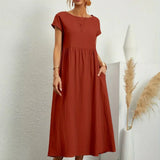 Robe Élégante Satinée
