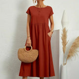 Robe Élégante Satinée