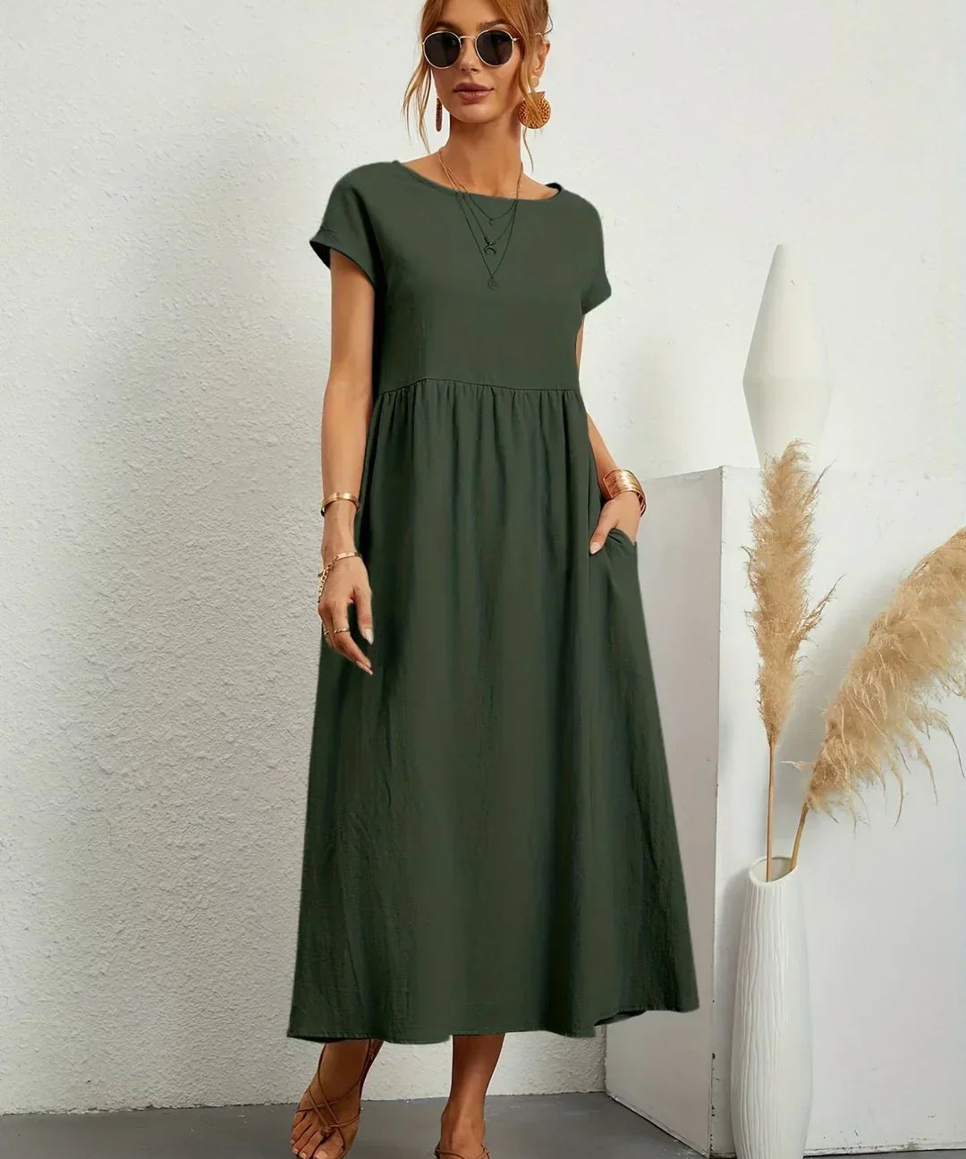 Robe Élégante Satinée