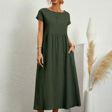 Robe Élégante Satinée