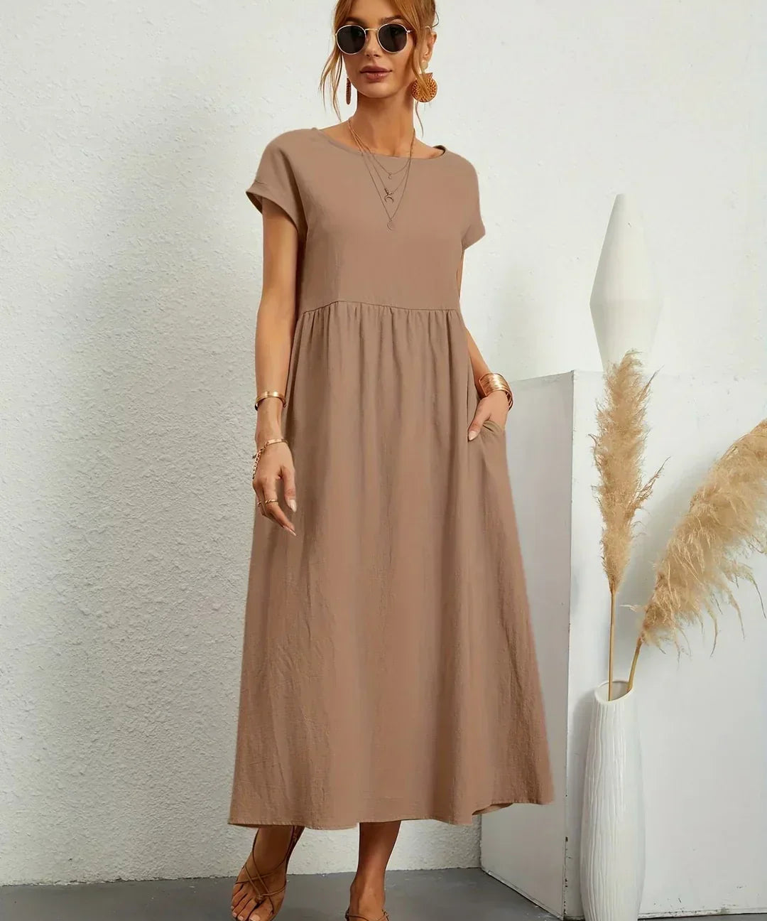 Robe Élégante Satinée