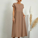 Robe Élégante Satinée