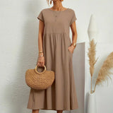 Robe Élégante Satinée